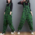 Korean Straight Green Jumpsuit