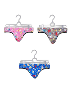 3 Pack Men's Skull Print Thong - Edgy & Sexy