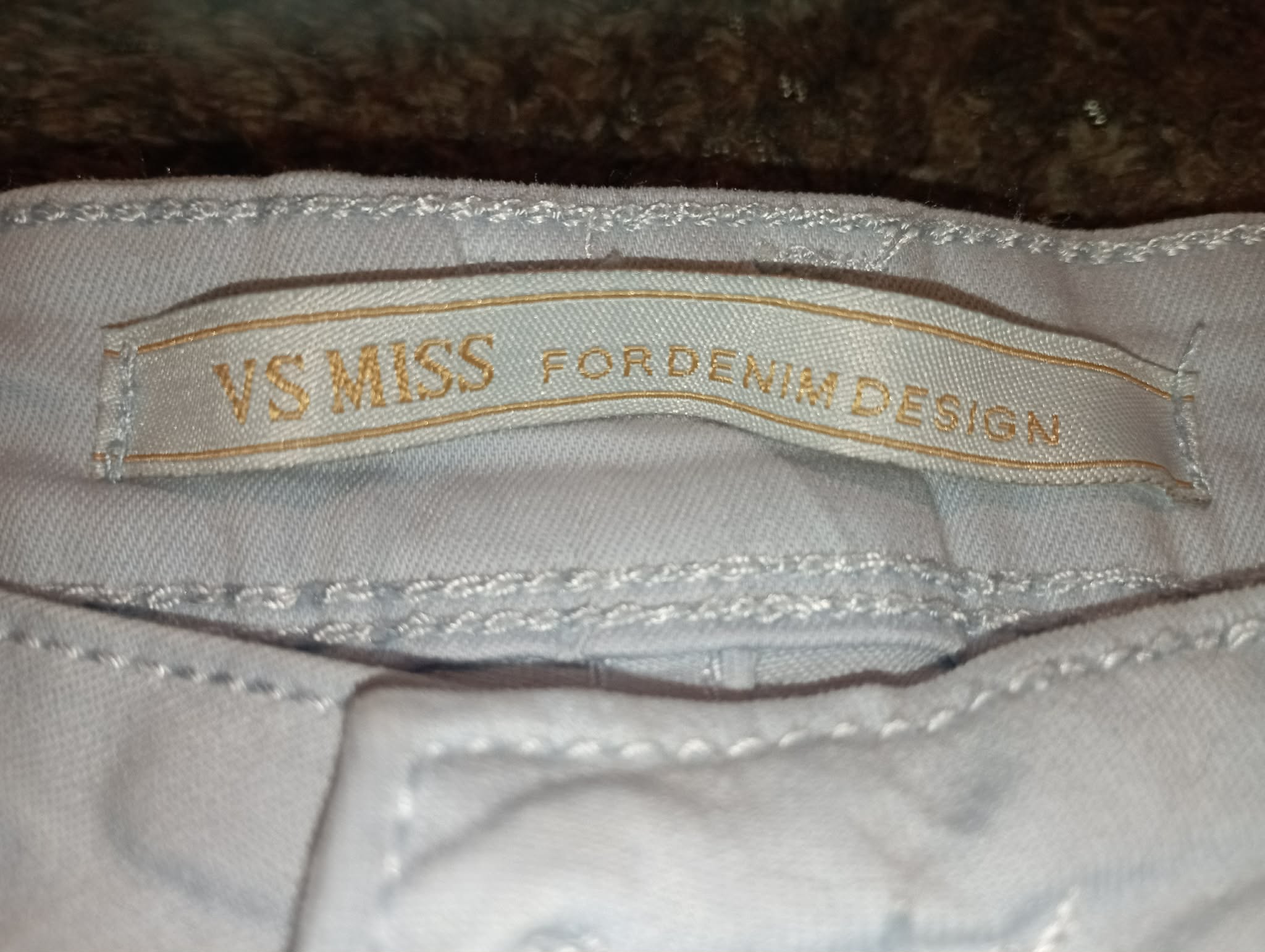 WOMEN'S VS.Miss High Waist Denim Shorts (Size 40)