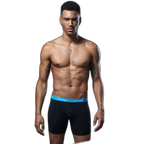 3Pcs Men's Sports Cotton Soft Solid Color Boxer Briefs