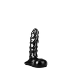 ruff GEAR Super Rib Dildo 9.4 Inch Black