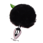 Lola - Bunny Tail Butt Plug - Metal Butt Plug - Anal Sex Toy