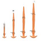 The Eel Anal Plug - Long Butt Plug - Ribbed Butt Plug