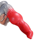 Casper - 9.8 Inch Dog Dildo - Knot Dildo - Wolf Dildo