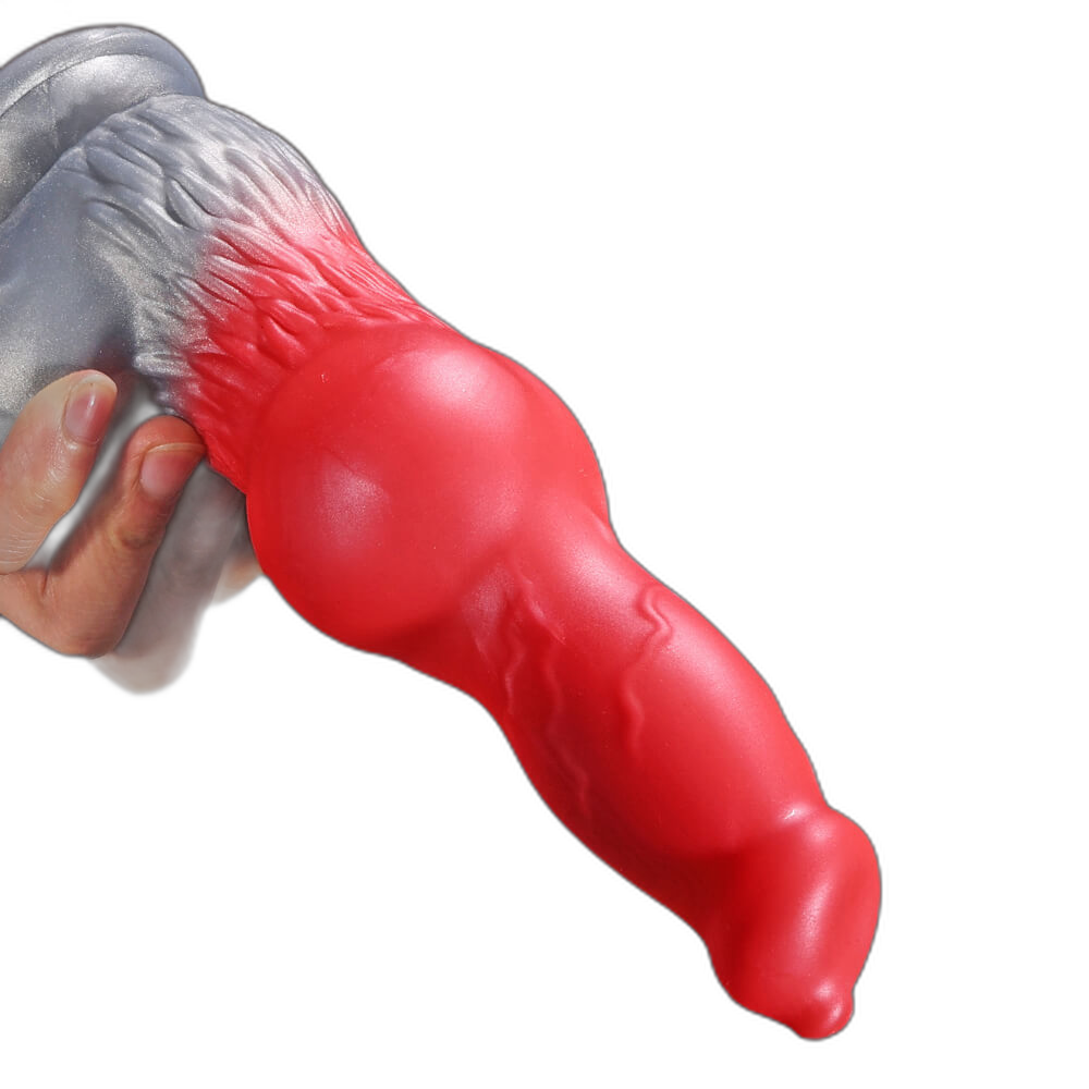 Casper - 9.8 Inch Dog Dildo - Knot Dildo - Wolf Dildo