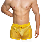 Loose Fit Sexy Mesh Boxers