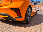 Rear Bumper Reflector Surround for MK4 / MK4.5 Focus | CEUK (Carbon Fibre Look OR Gloss Black)