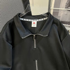 American-style High-street Relaxed-fit Hoodie With Double Zippers