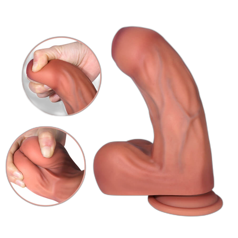 Eros - Realistic Dildo - Silicone Dildo - Real Feel Dildo