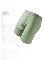 2 Pack Men's Gun Bullet Separation Casual Sports Breathable Cotton Mid-Rise Midway Briefs