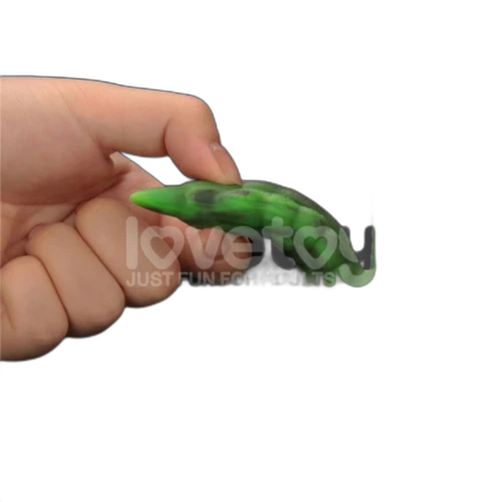 Savage Charm - Double Claw Vibrating Silicone Dildo - Fantasy Sex Toy