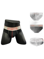 Men’s Elasticated Waistband Low-rise Pouch Briefs