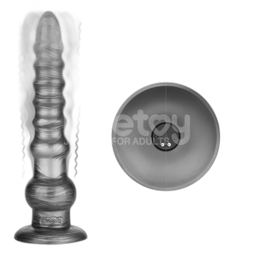 Vibrax Slider - 12.5' Vibrating Dildo - Anal Dilator
