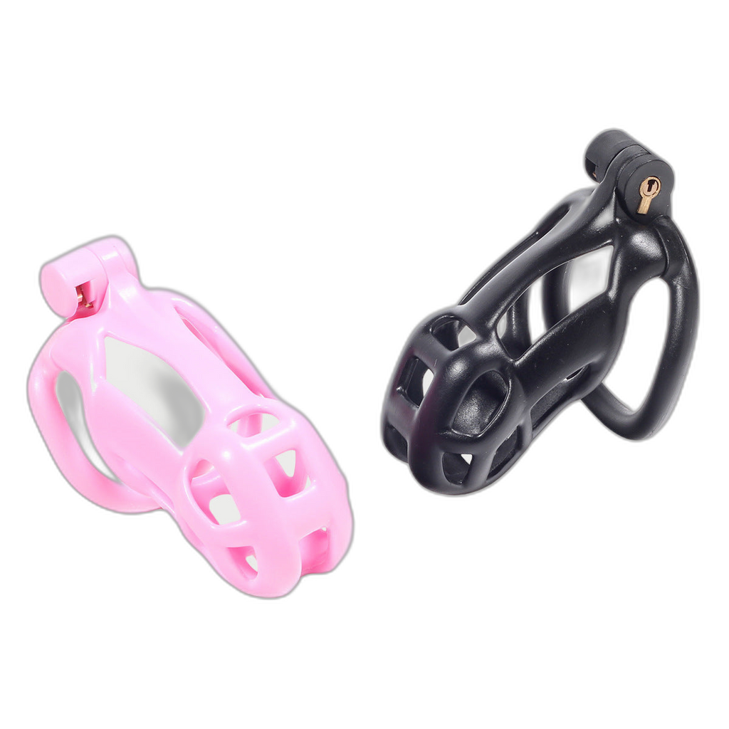 Breathable Mesh Chastity Cage With 4 Ring Sizes