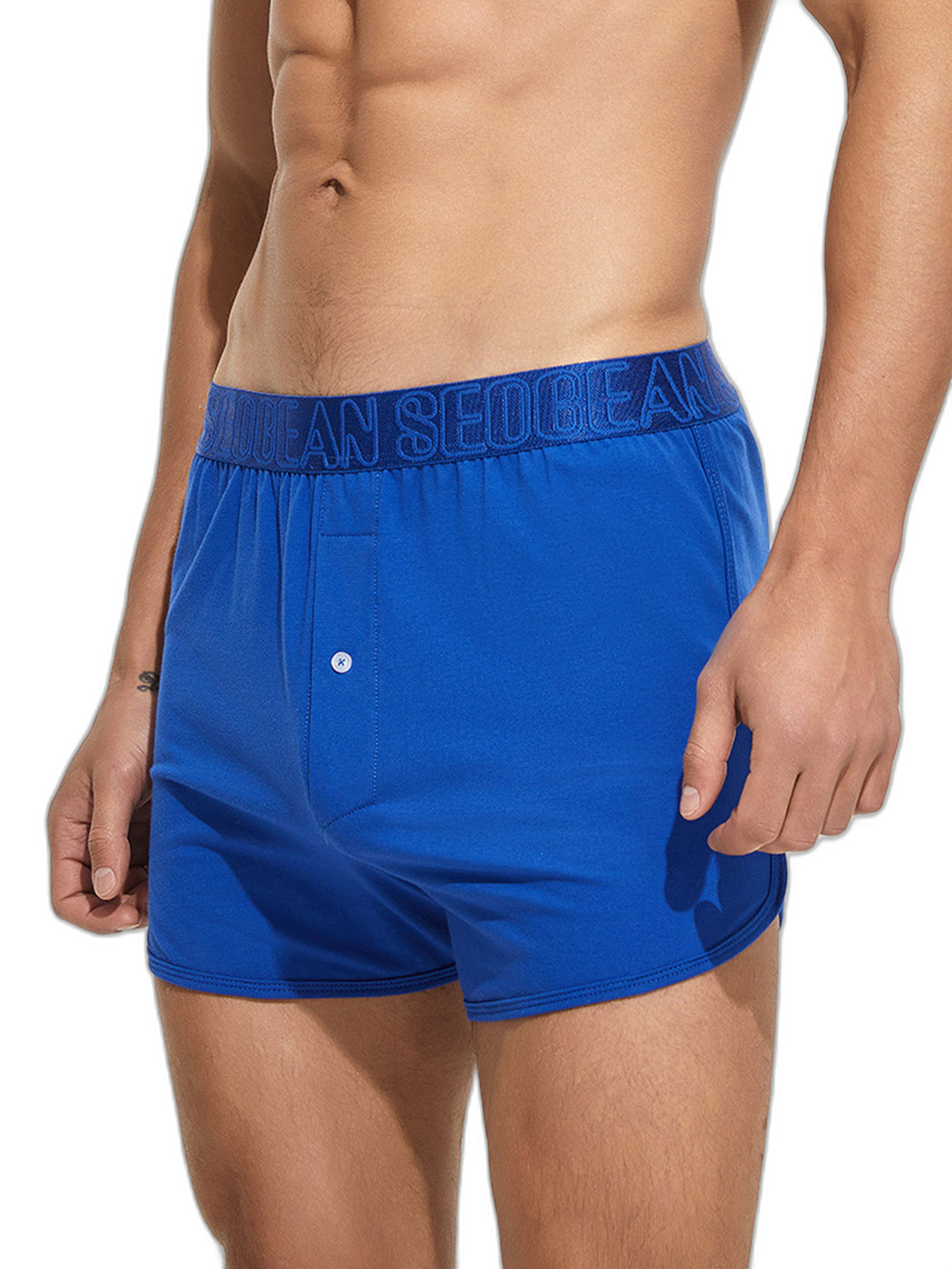 Men’s Knitted Boxers With Button Fly