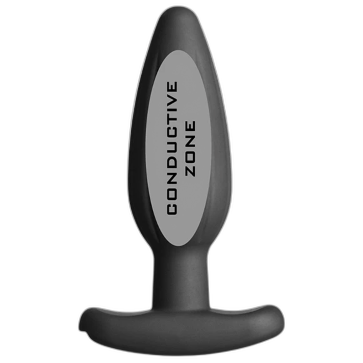 ElectraStim Electro Silicone Noir Rocker Butt Plug - Medium