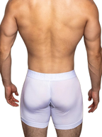 2 Pack Men's Trendy Breathable Ice Silk Boxer Briefs