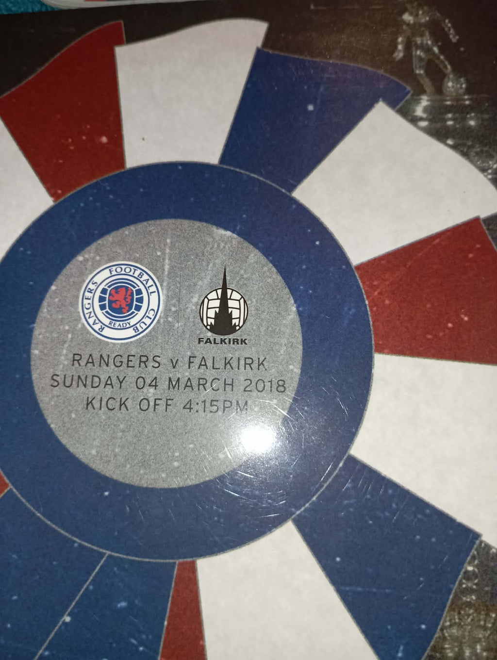 8 RANGERS FC MATCHDAY PROGRAMMES