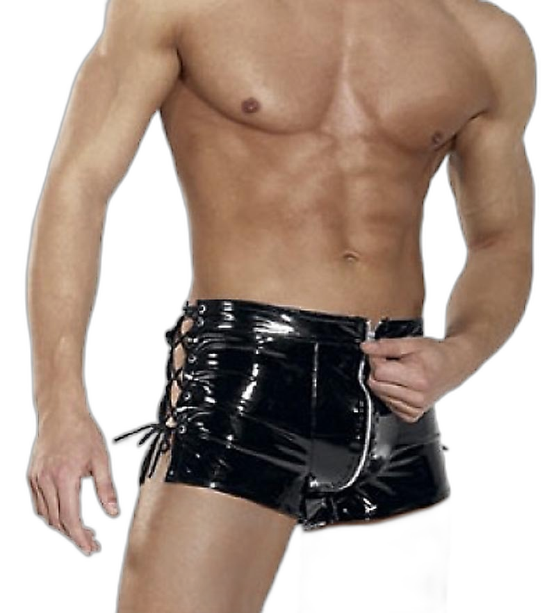 Nocturnal Niche Vinyl Lace Up Boxers