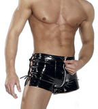 Nocturnal Niche Vinyl Lace Up Boxers