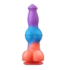 Simon - 9.3 Inch Vibrating Squirting Dildo - Glow In The Dark Dildo
