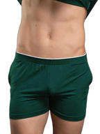 Solid Color Modal Home Boxers for Men