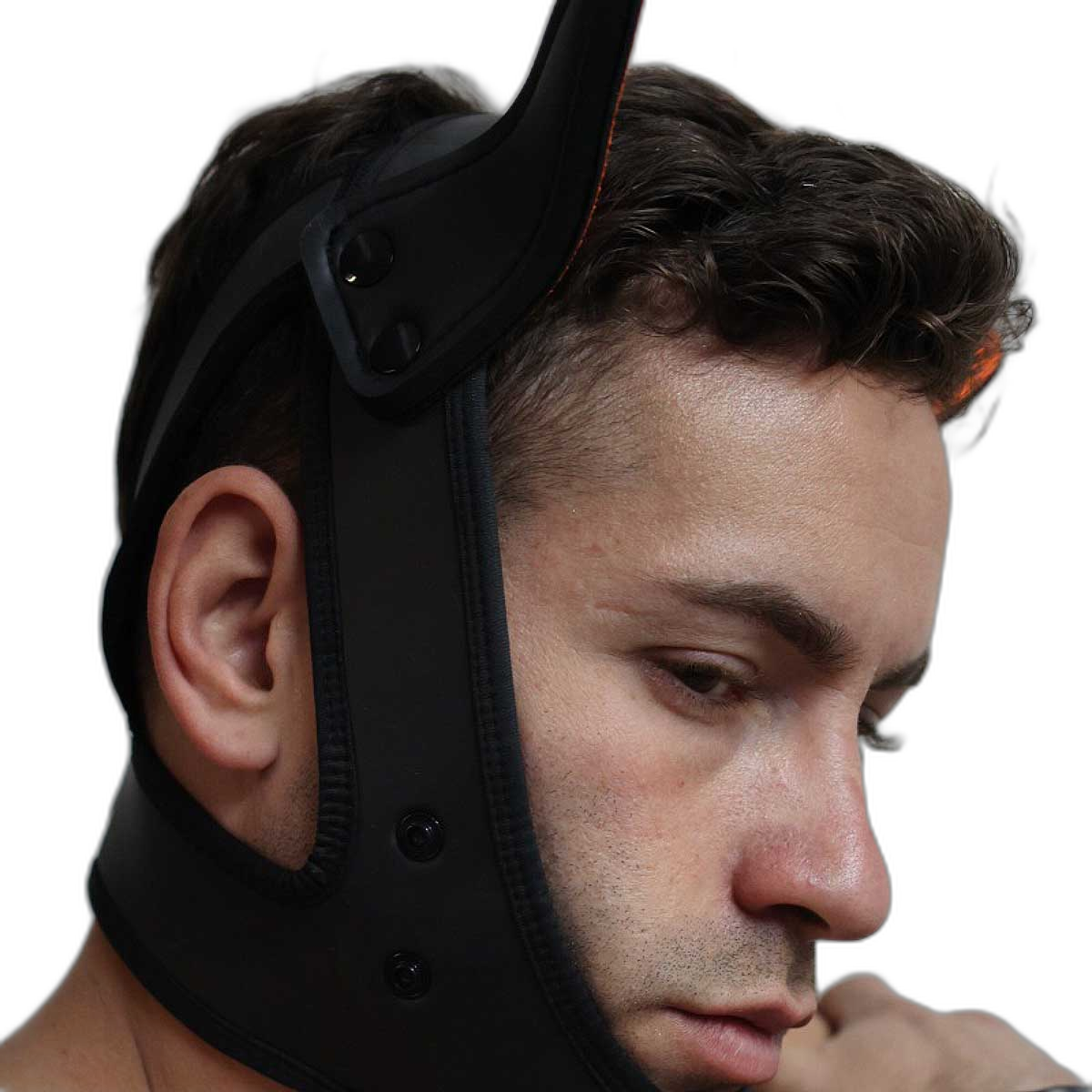 Breedwell Poundtown Pup Mask 2.0 Neon Orange