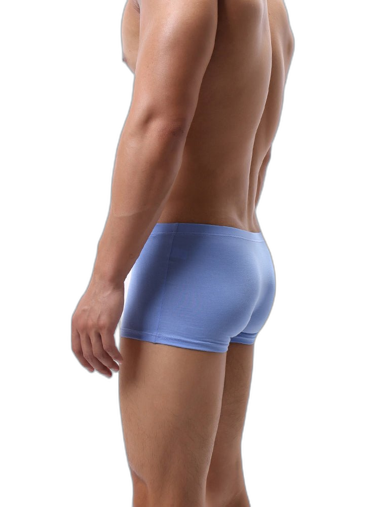 3-pack Men's Bamboo Fiber U-pouch Boxer Briefs