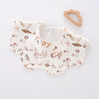 Pure Cotton Waterproof Baby Bib | Anti-Rash Drool Bib Newborn