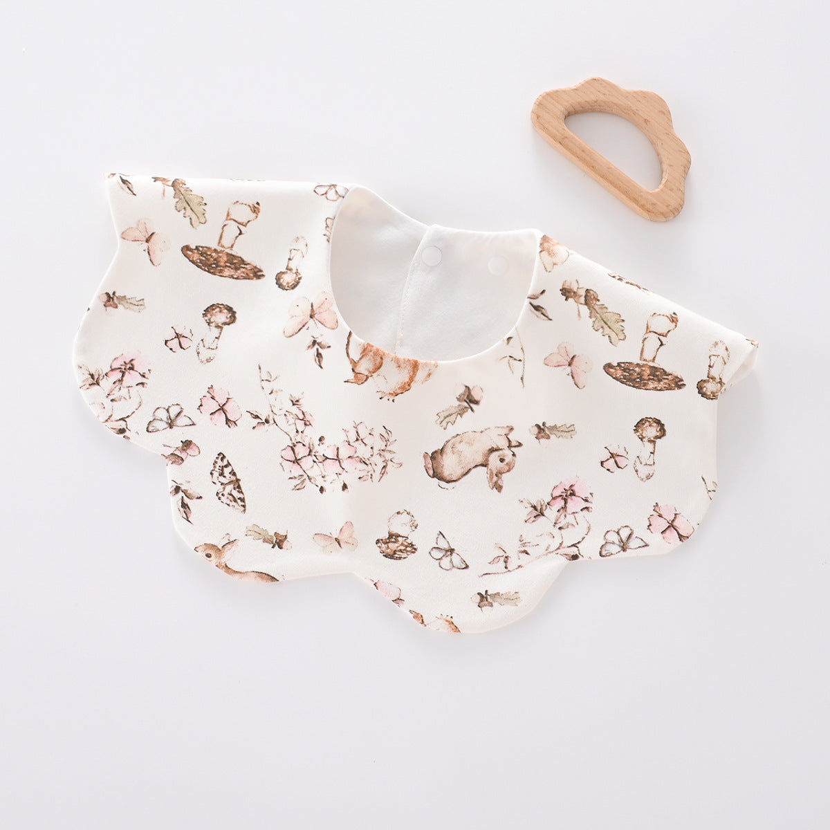 Pure Cotton Waterproof Baby Bib | Anti-Rash Drool Bib Newborn