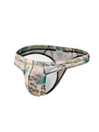 3 Pack Men's Ice Silk Comfy Waistband Low-Rise Sexy Stretch Thong