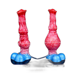 Molten - 10 Inch Inflatable Squirting Knot Dildo - Fantasy Dildo