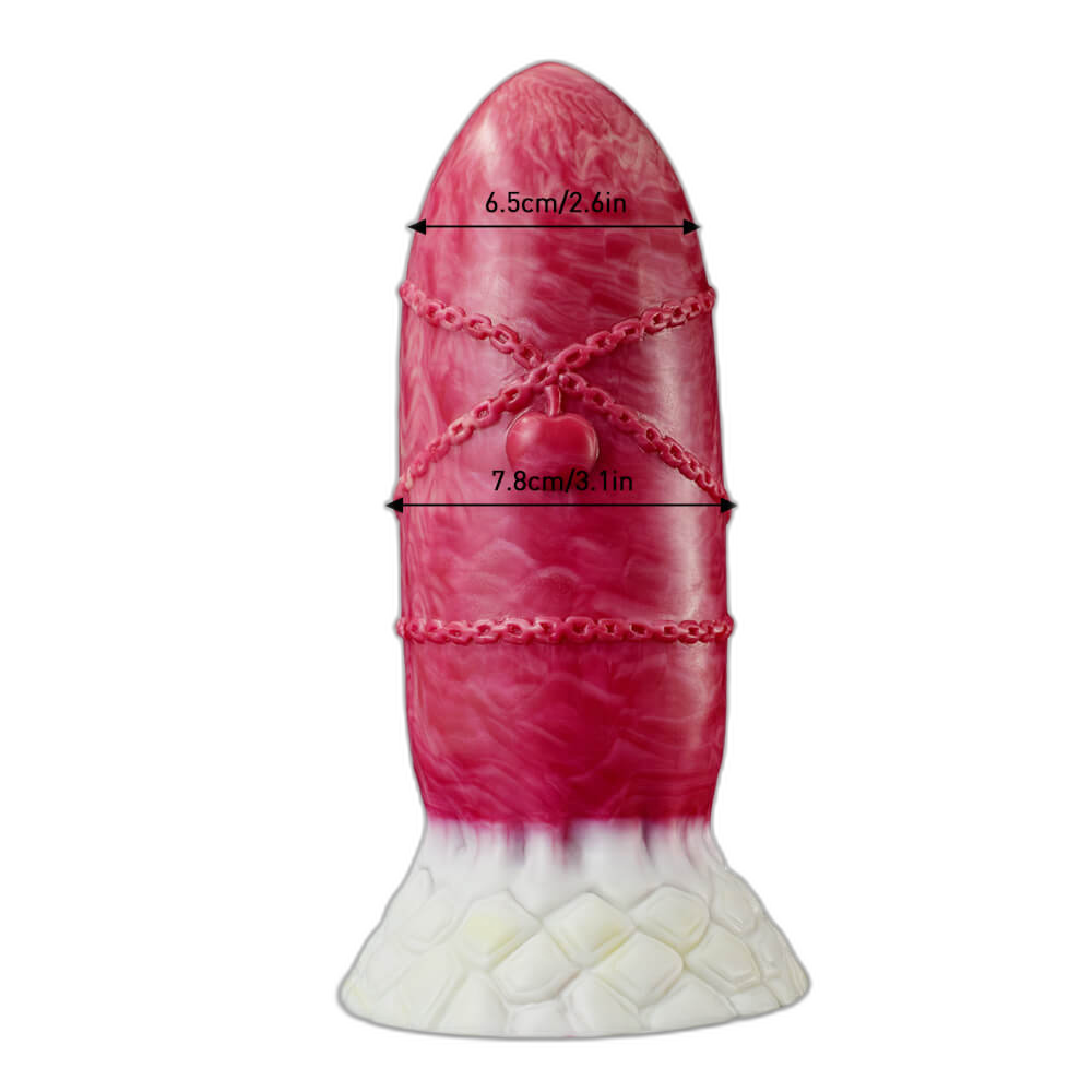 Drake's Egg - Huge Anal Plug - Thick Butt Plug with Suction Cup