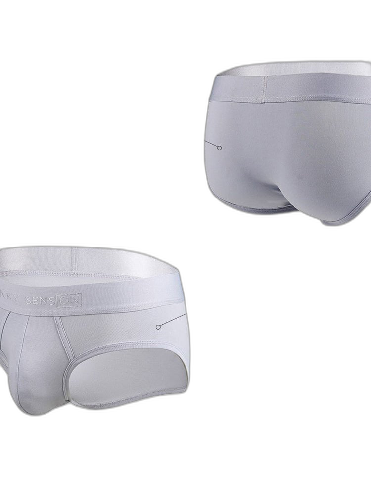 2 Pack Men’s Lightweight Cotton Pouch Briefs