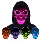 Neon Skully Mask