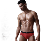 4 Pack Cotton Support U Convex Pouch Briefs