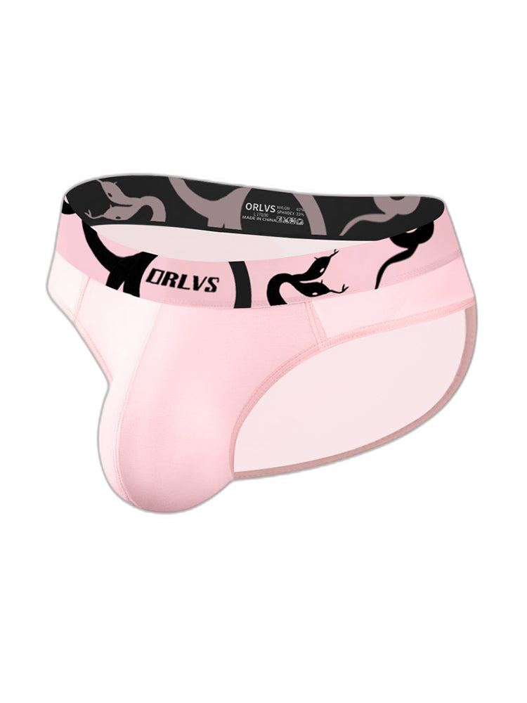 Men's Mesh Sport Briefs with Contoured Pouch & Ventilation