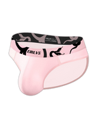 Men's Mesh Sport Briefs with Contoured Pouch & Ventilation