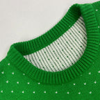 Men's Fashion Loose Jacquard Christmas Sweater