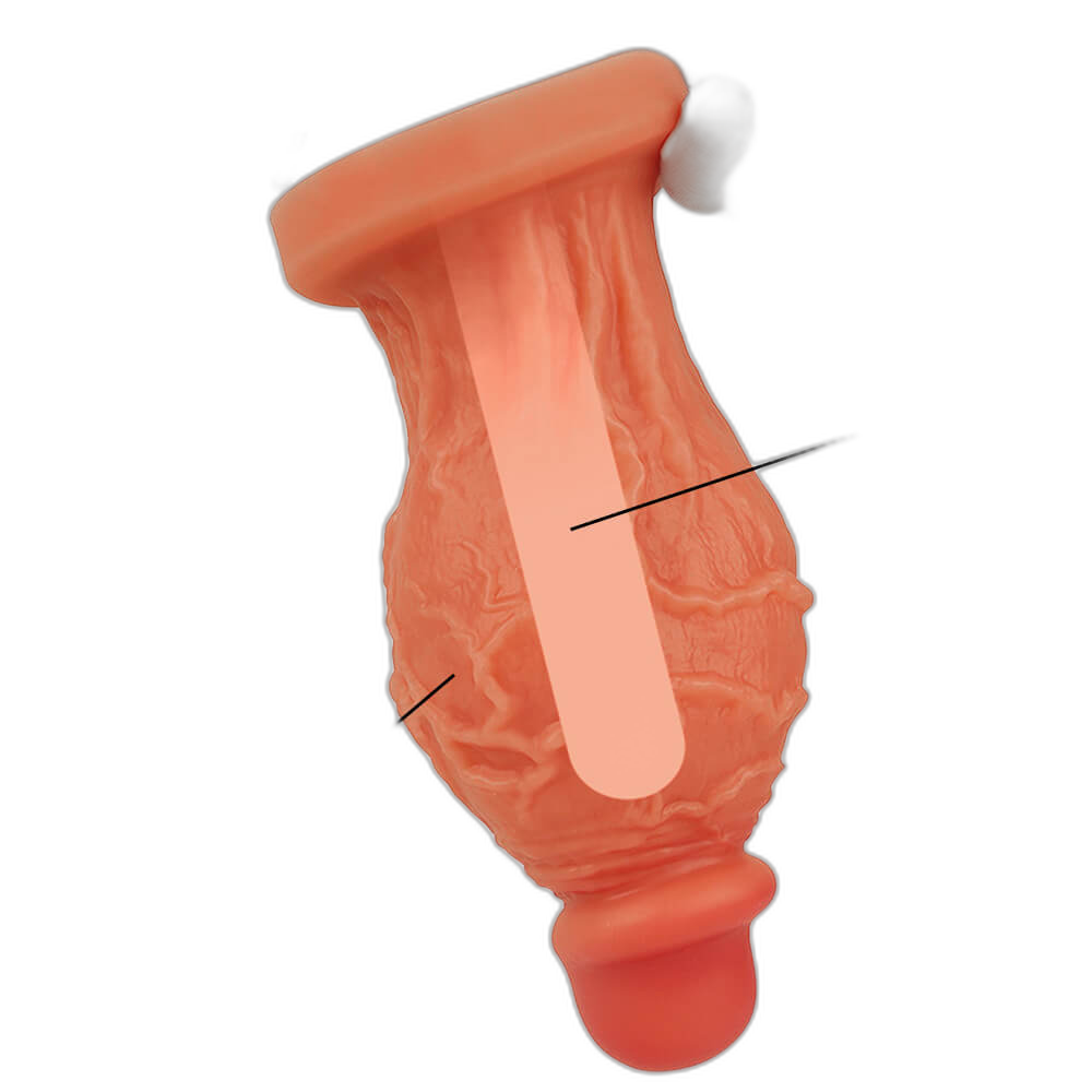 IPPA - Realistic Dildo - Extra Thick Dual Density Dildo