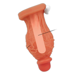 IPPA - Realistic Dildo - Extra Thick Dual Density Dildo