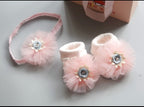 Baby Headband Socks Set Accessories