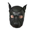 Mr S Leather NEOPRENE FRISKY Puppy Hood | Black