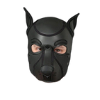 Mr S Leather NEOPRENE FRISKY Puppy Hood | Black