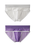 2 Pack Men's Lace Breathable Briefs