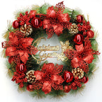 Christmas Wreath Door Hanging Decorations Festive Ornaments