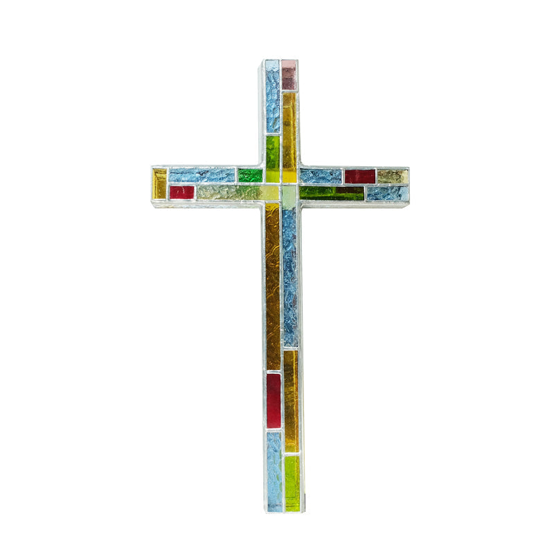 DIY Jewelry Rainbow Cross Connectors Charm Jewellery Connector