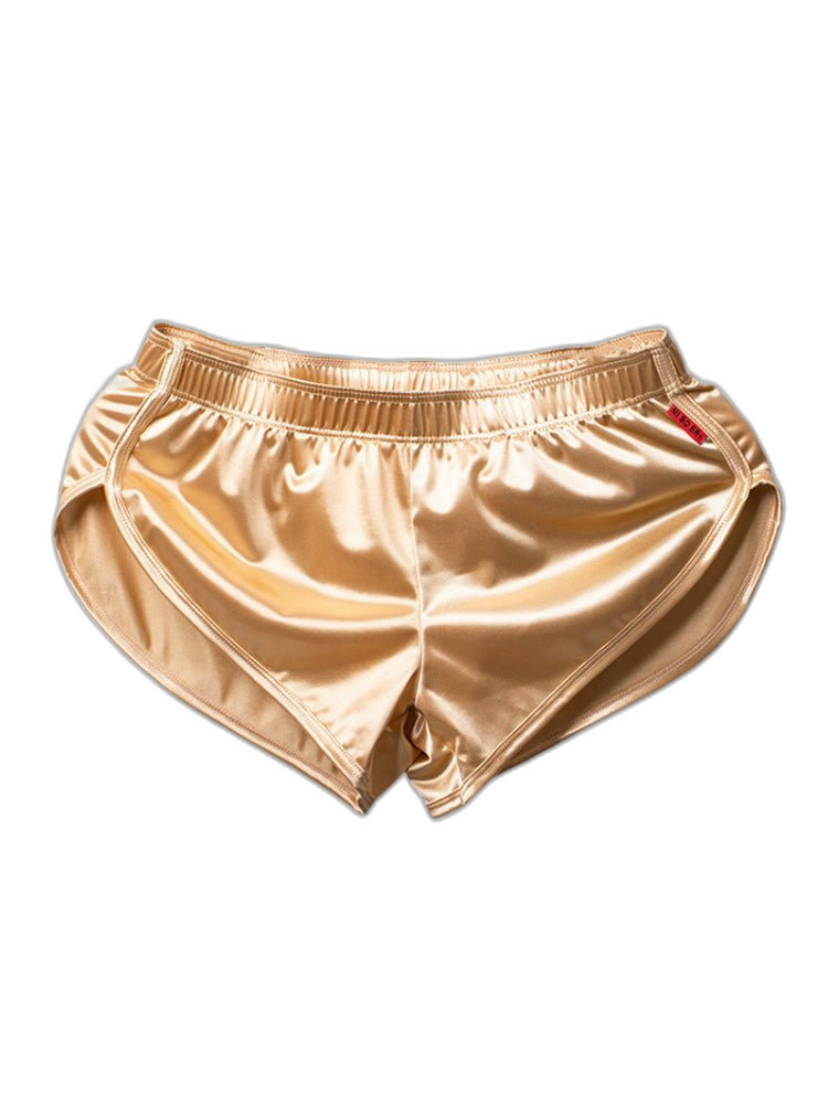 2 Pack Men's Home Loose-Fit Solid Color Seamless Smooth Boxers