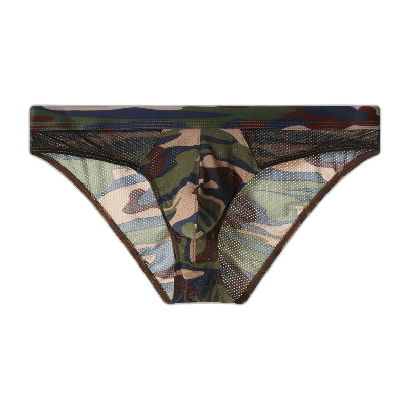 Essentials Camouflage Mesh Briefs