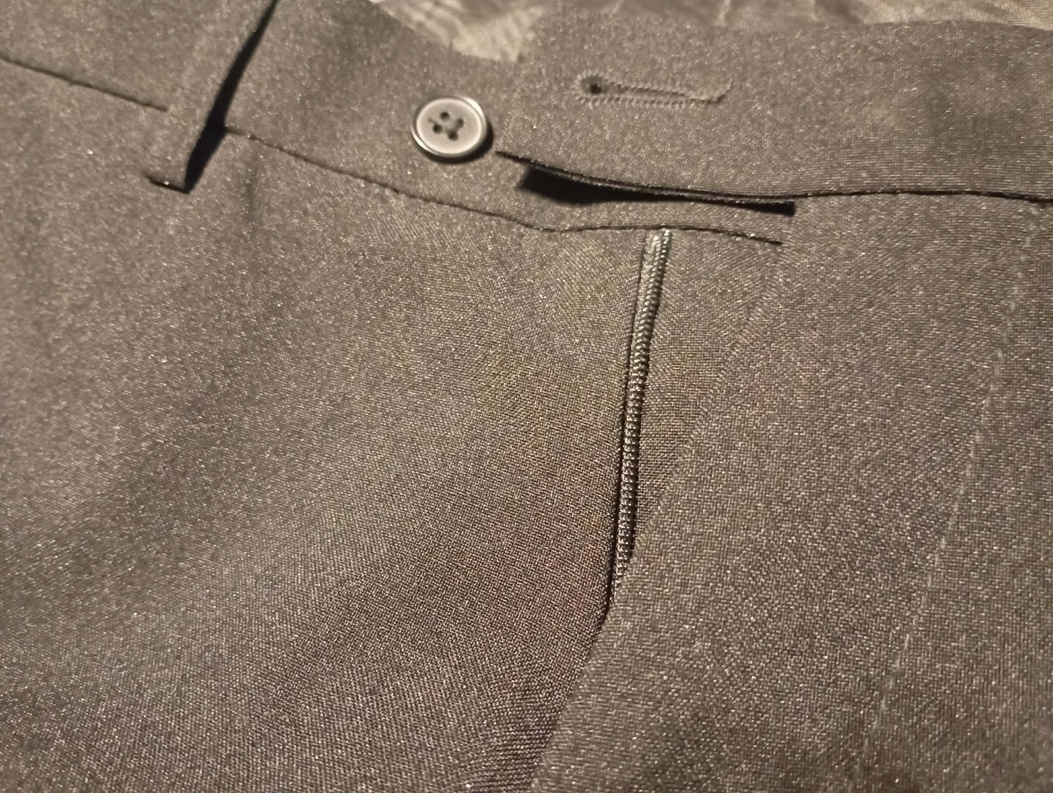 Men's George Black Smart Trousers (W30 Regular)
